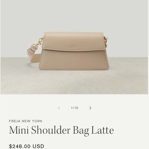 Freja New York Mini Shoulder Bag Latte